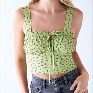 PacSun LA Hearts Keyhole Corset Top THINK SPRING 😊 NEW WITH TAGS SIZE MED